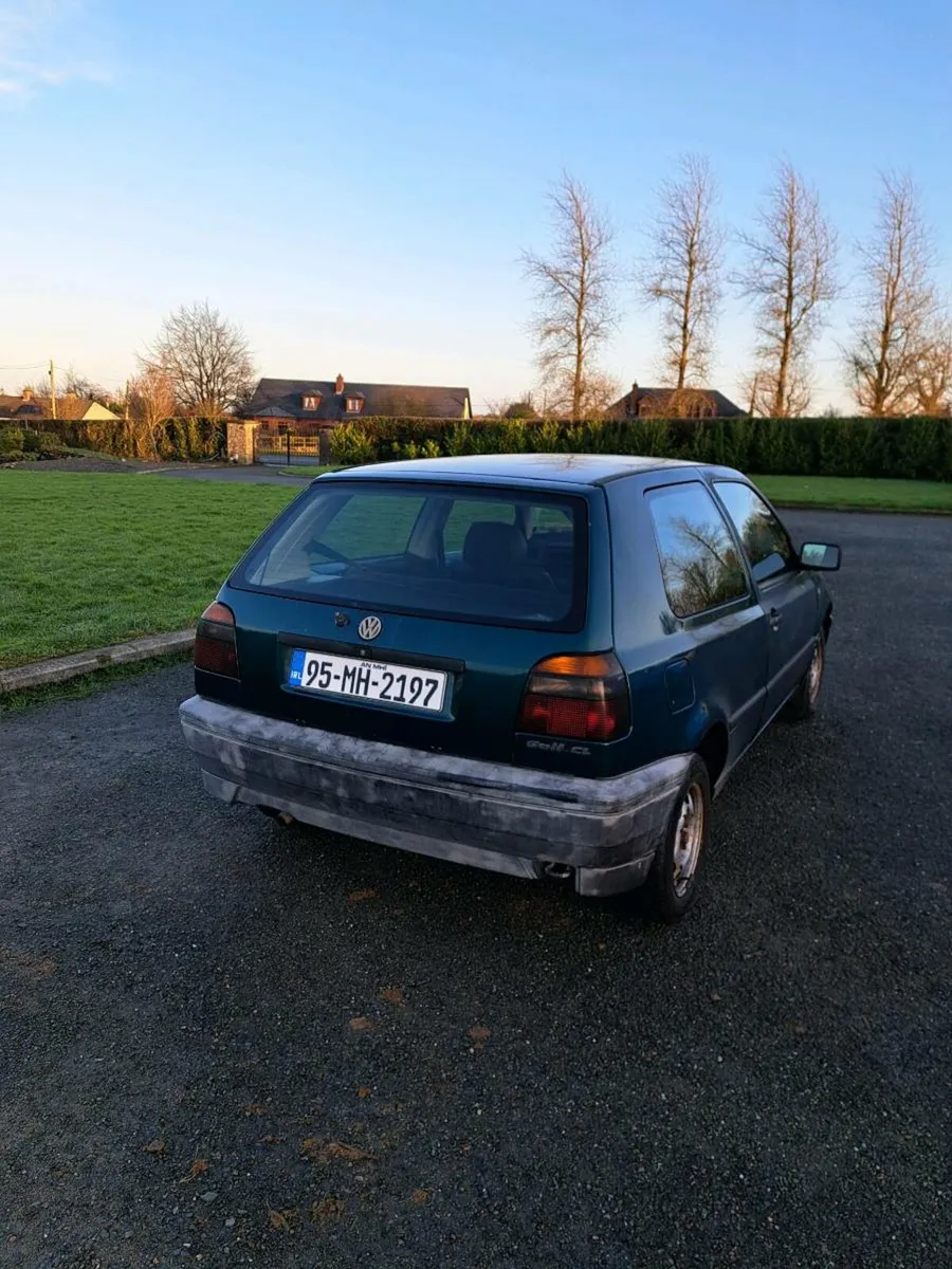 VW GOLF 1.4 MK3 TEST 15/09/27 TAX 56 EUROS - Image 3