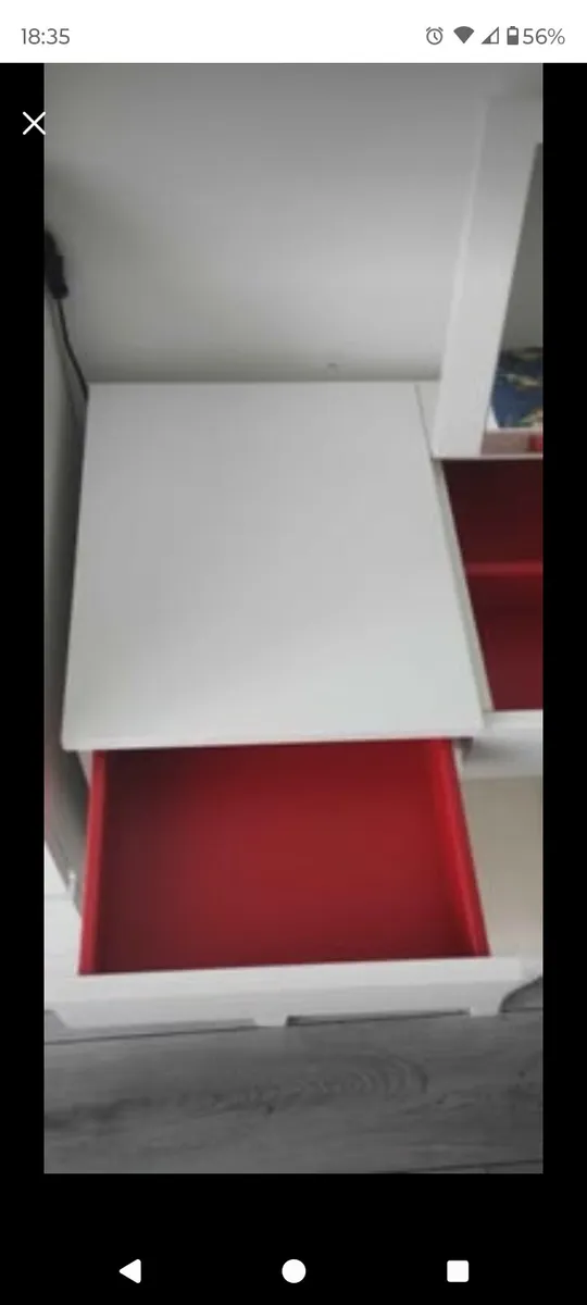 Dressing table with stool - Image 4