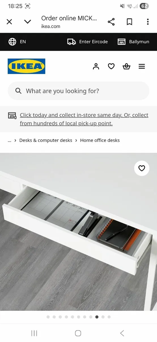 Desk and chair - Image 3