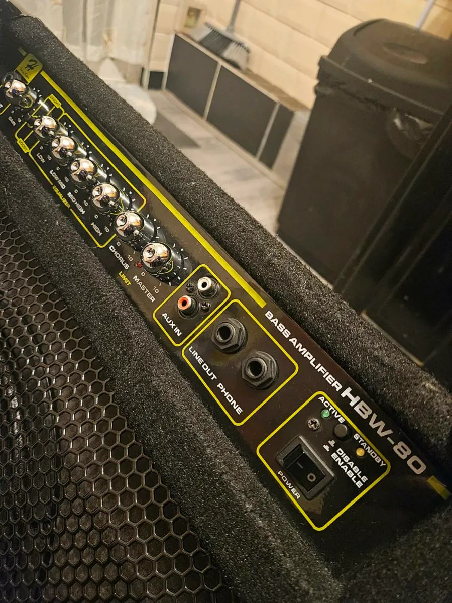 80 watts bass amp - Image 3