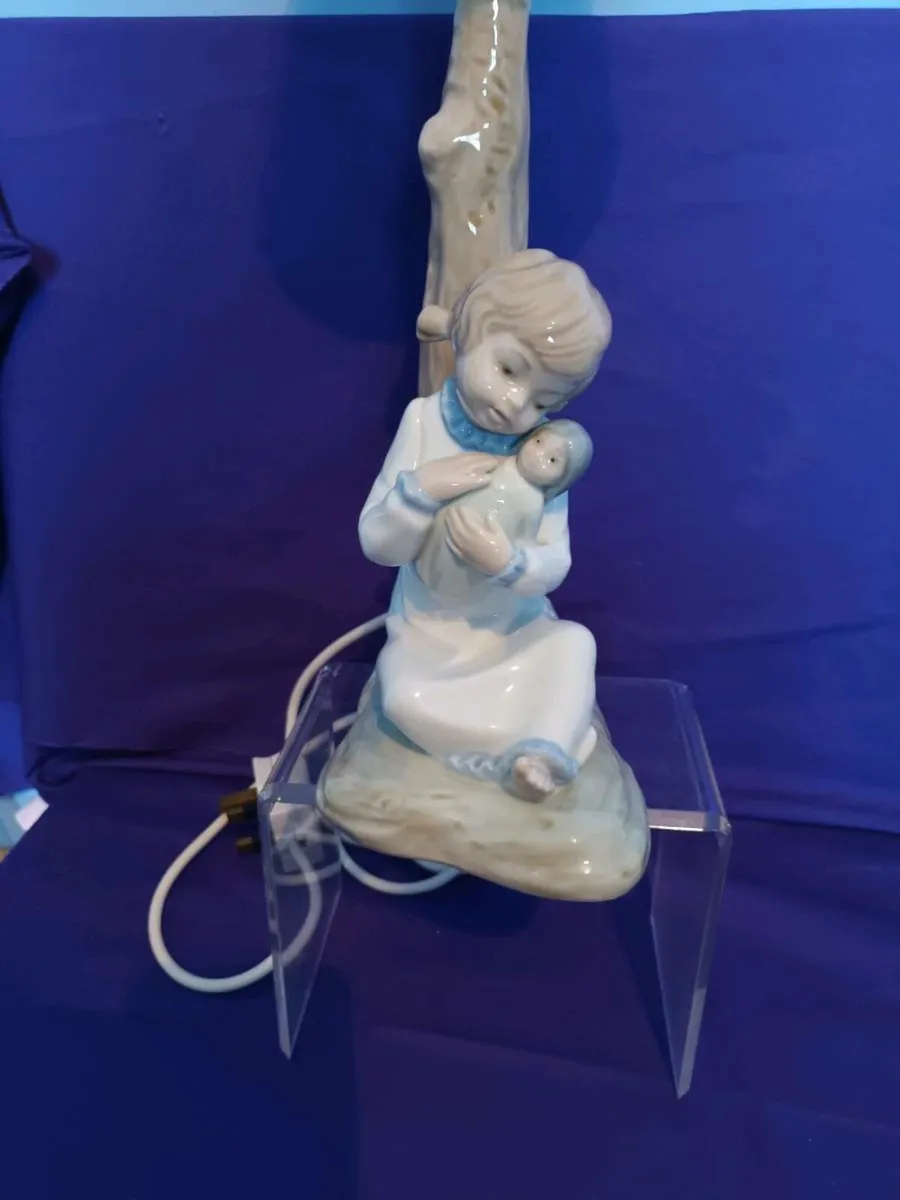 3 VINTAGE  ZAPHIR  ( Lladro) Table Lamps - Image 4