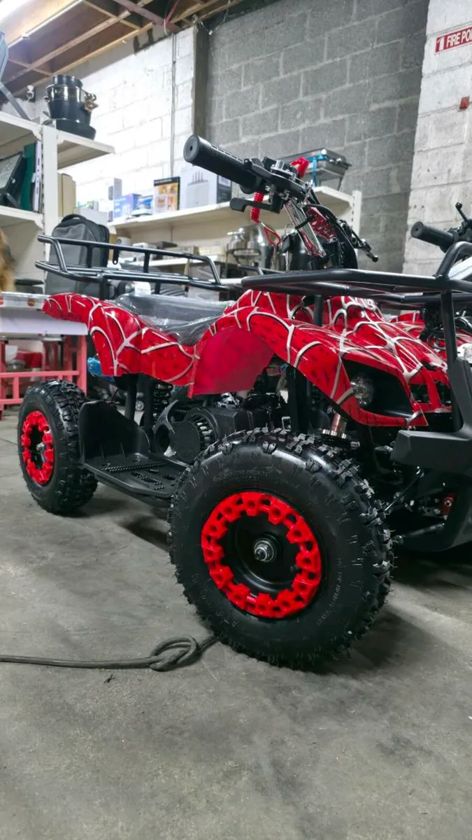 49cc Kids Quad Bike Electric & Pull Start - Image 1