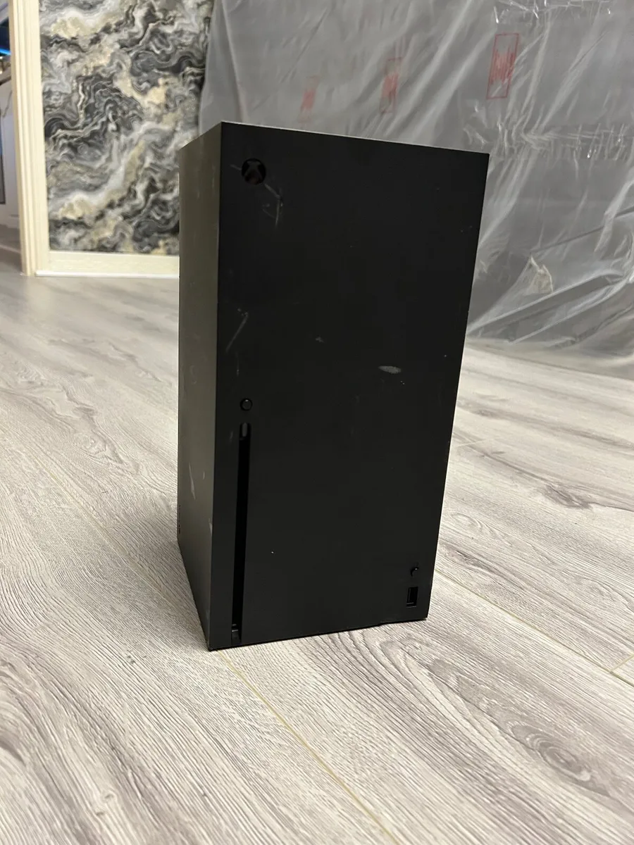 Xbox Series X With Cables and Controllers - Image 1