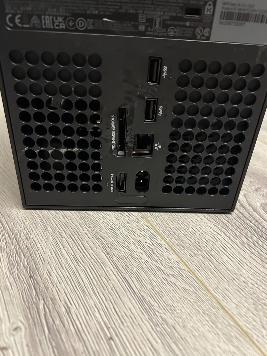 Xbox Series X With Cables and Controllers - Image 4