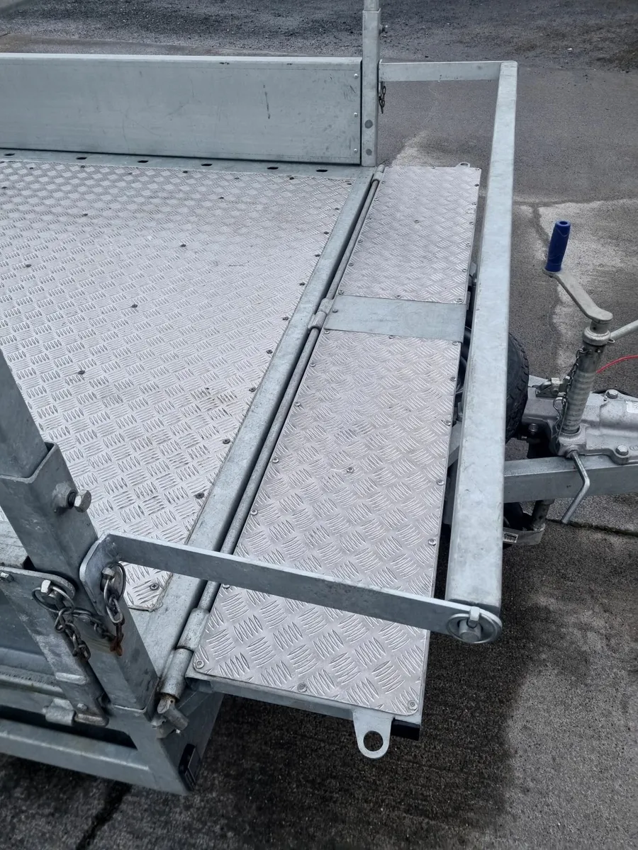 Porter 6ft 7 inches x 12 ft flatbed trailer - Image 4