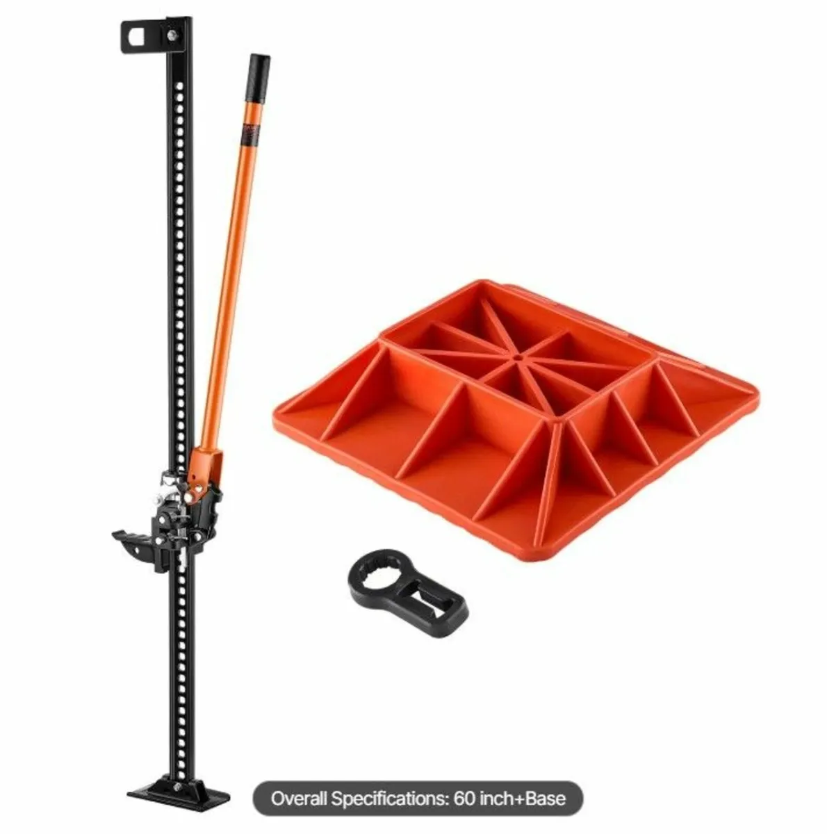 Farm jack with base heavy duty - Image 1