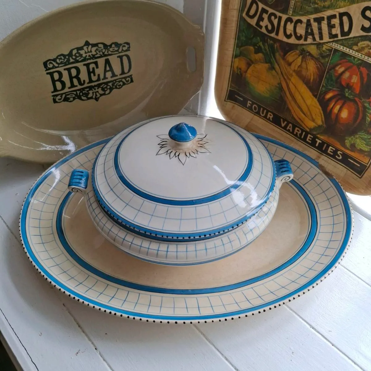 1930's Arklow Platter & Tureen - Image 1