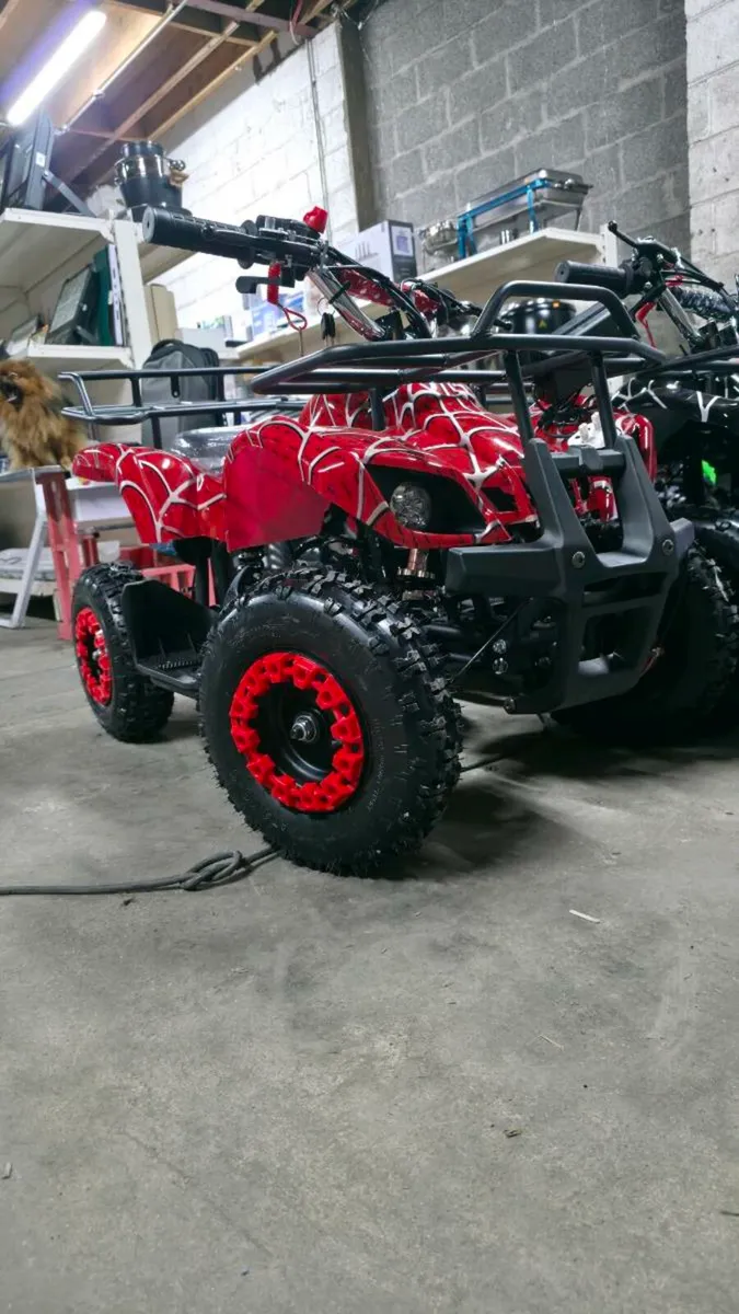 49cc Kids Quad Bike  Electric & Pull Start - Image 3