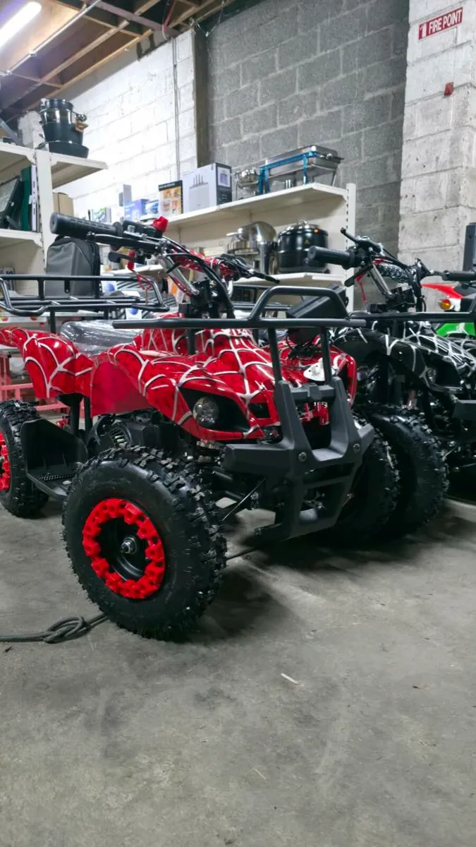 49cc Kids Quad Bike  Electric & Pull Start - Image 4