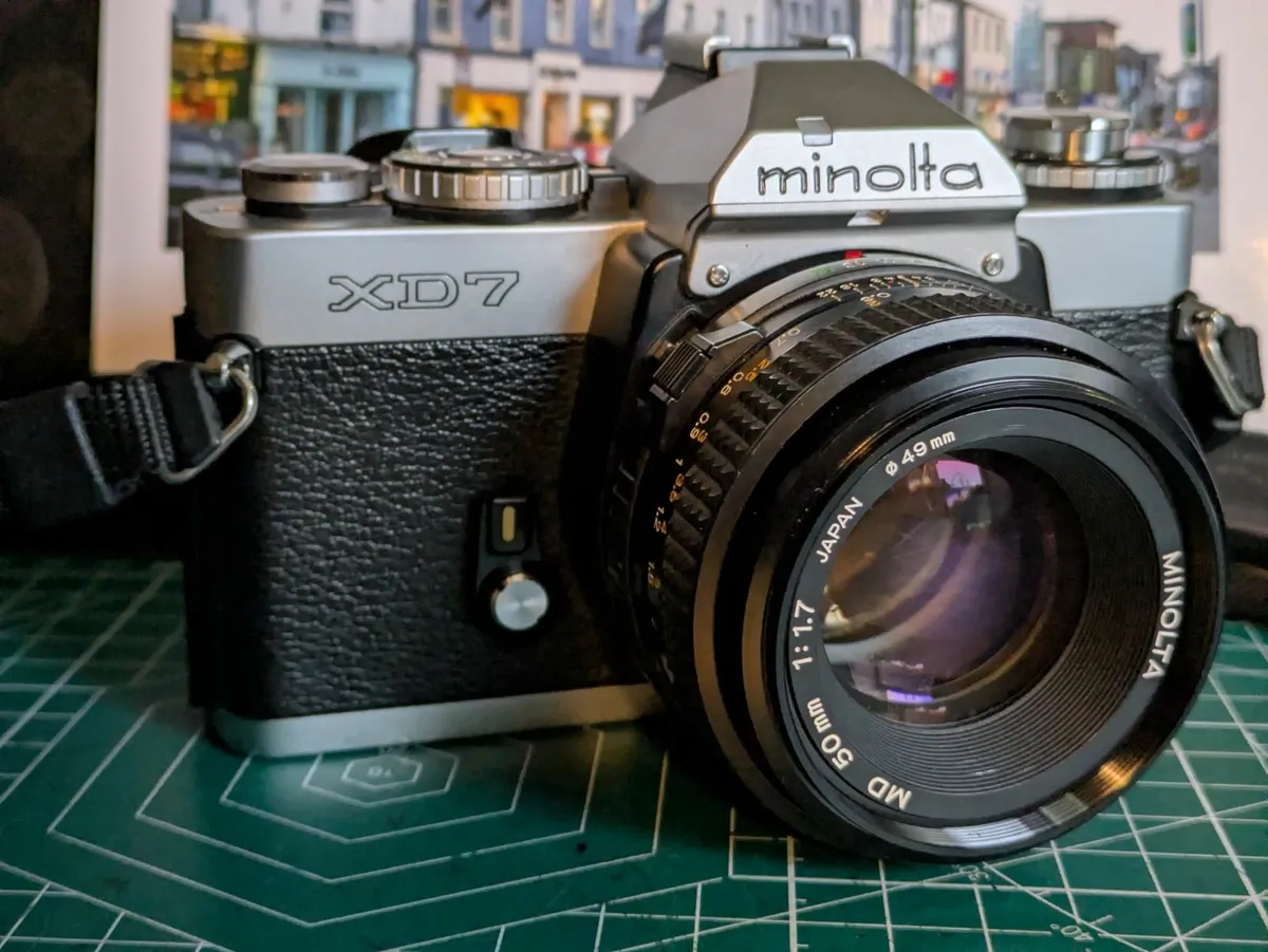 🎞️ Minolta XD7 + MD Rokkor 50/1.7 prime lens - Image 1