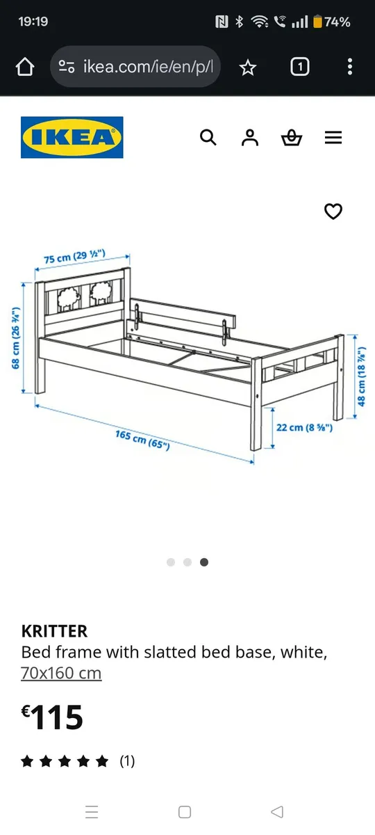 Kids bed frame - Image 3