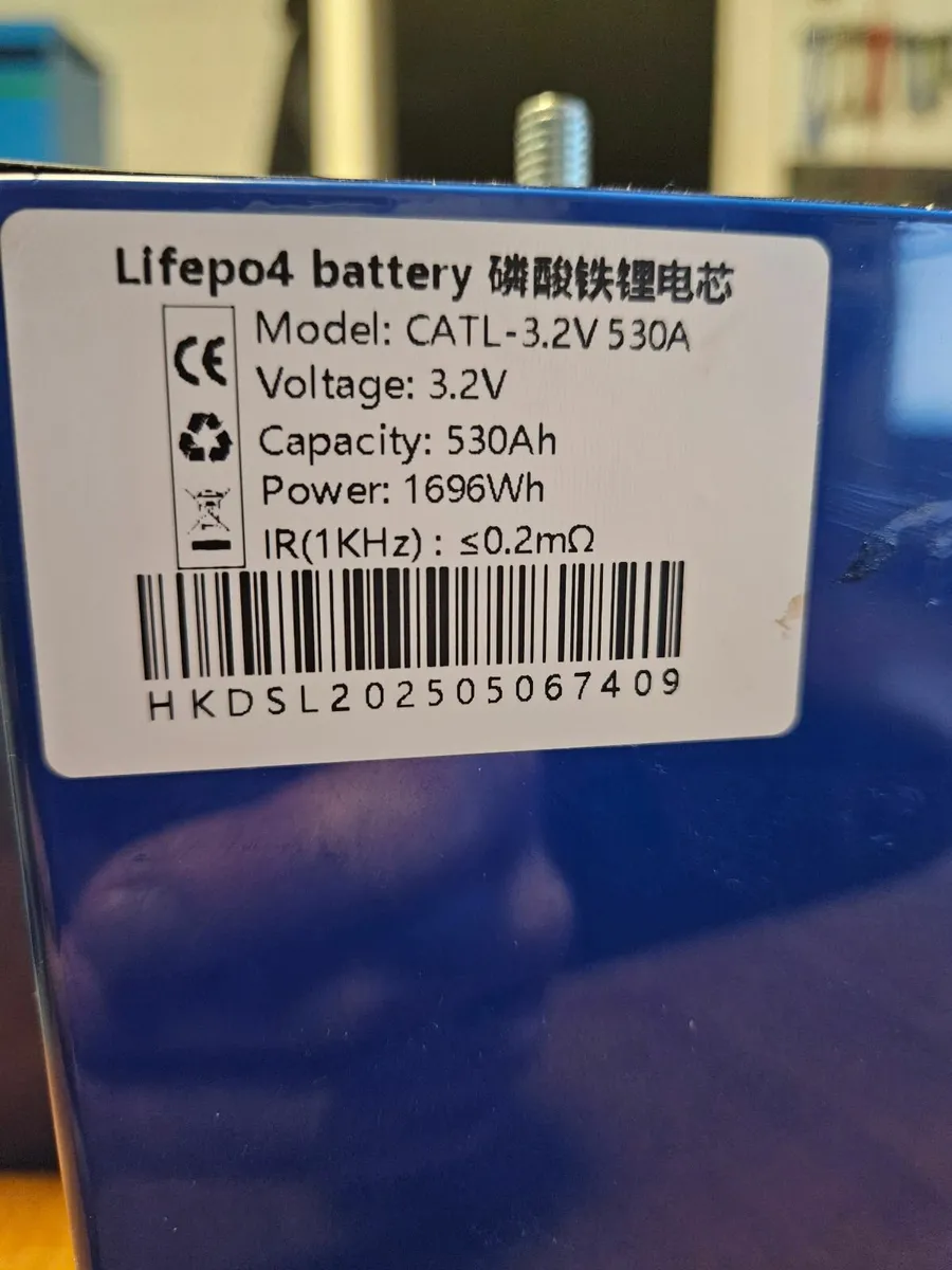 LiFePO4 battery cells CATL 530Ah - Image 1