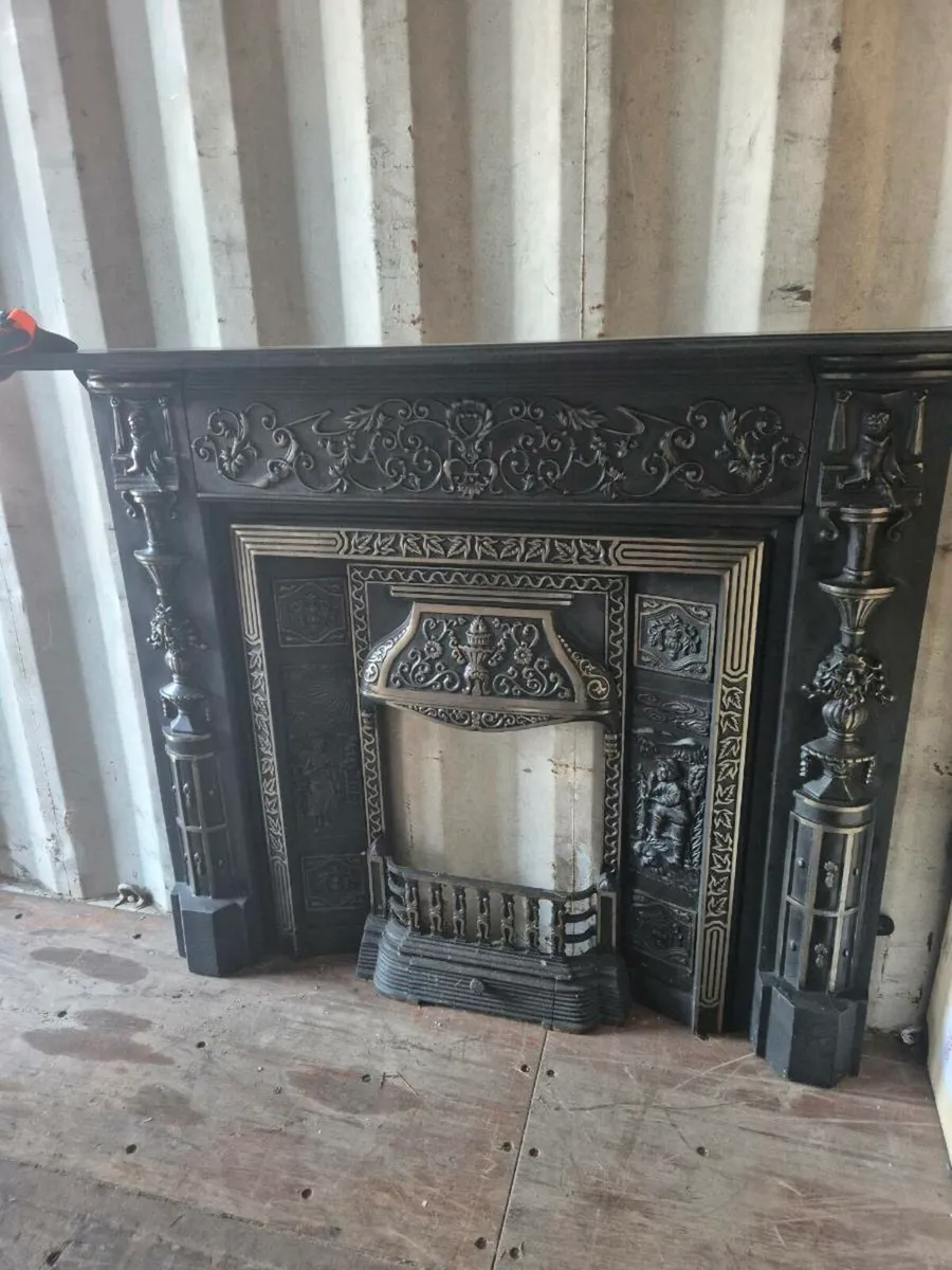Cast iron fireplace - Image 3