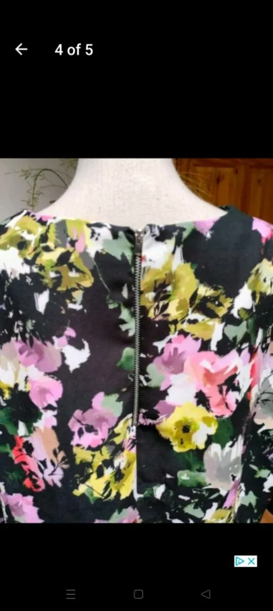 Ladies F&F Dress, never worn, good heavy material, - Image 4