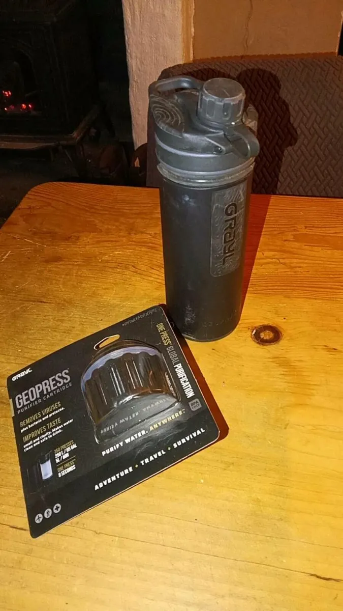 Grayl Geopress water bottle - Image 1
