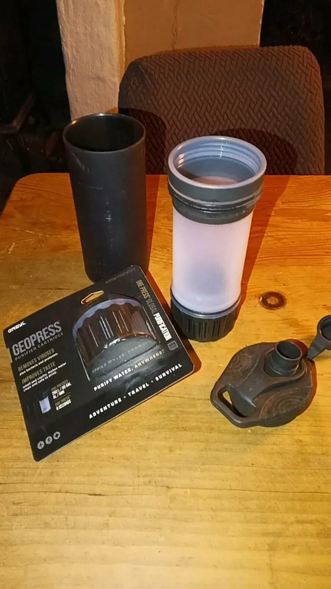 Grayl Geopress water bottle - Image 2