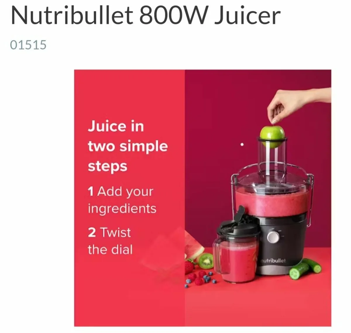 Juicer Nutribullet - Image 3