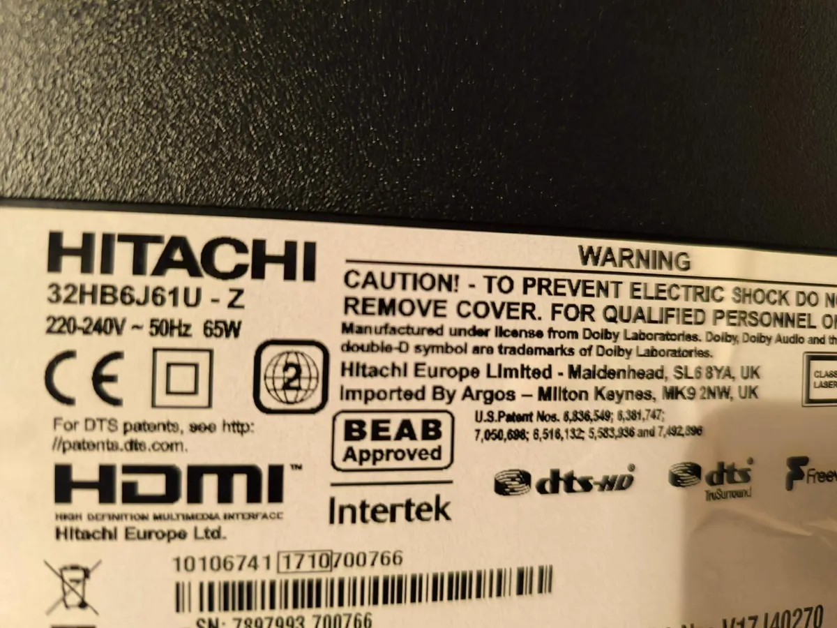 32 Inch Television - Image 2