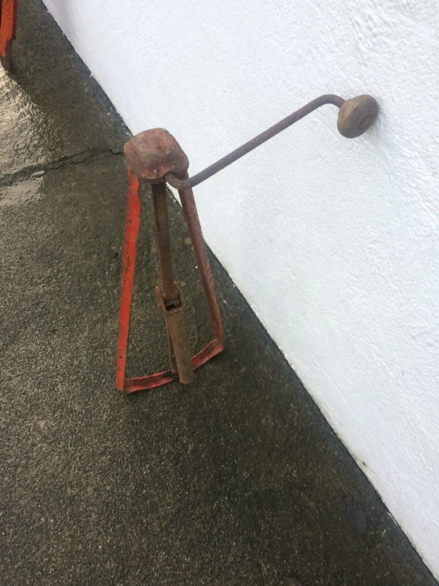 Vintage Car Jack  For Sale - Image 1