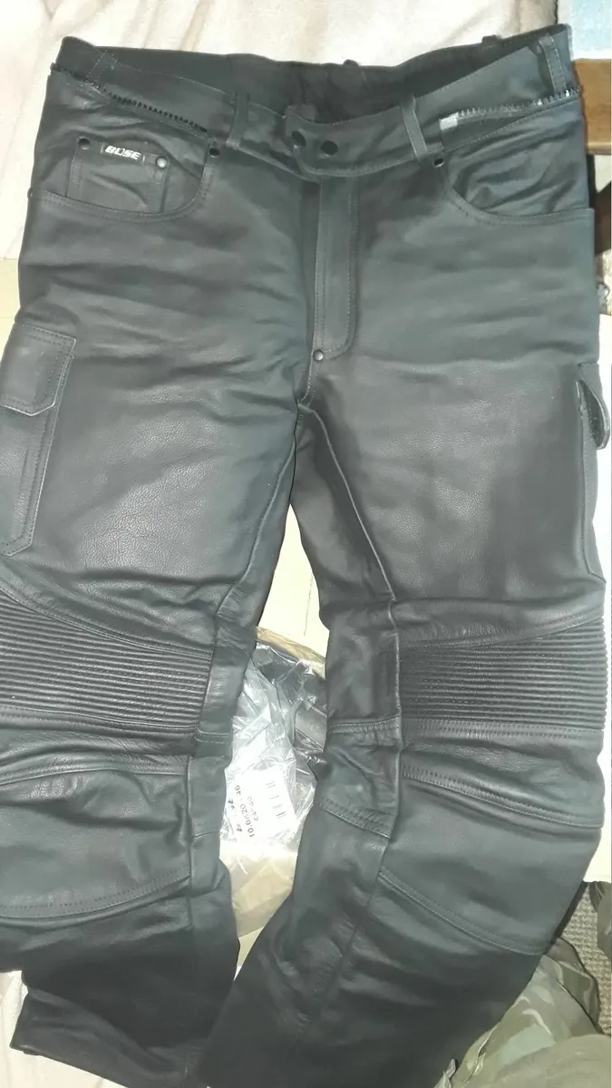 Büse Cargo Motorcycle Leather Pants - Image 1
