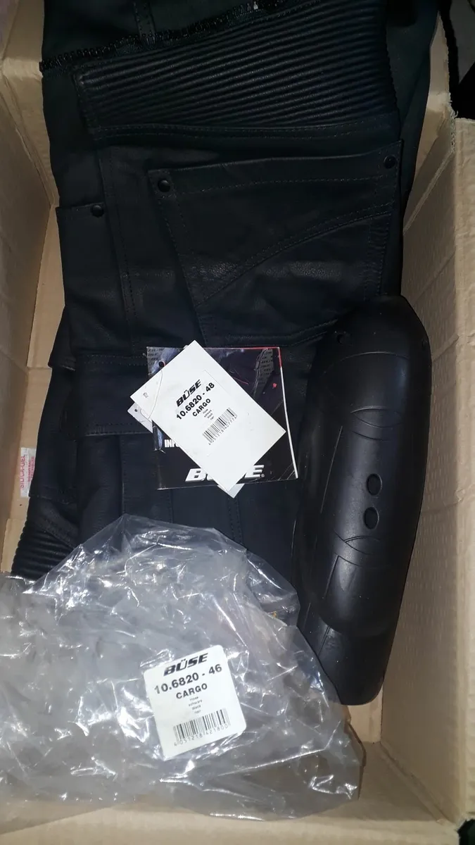 Büse Cargo Motorcycle Leather Pants - Image 4