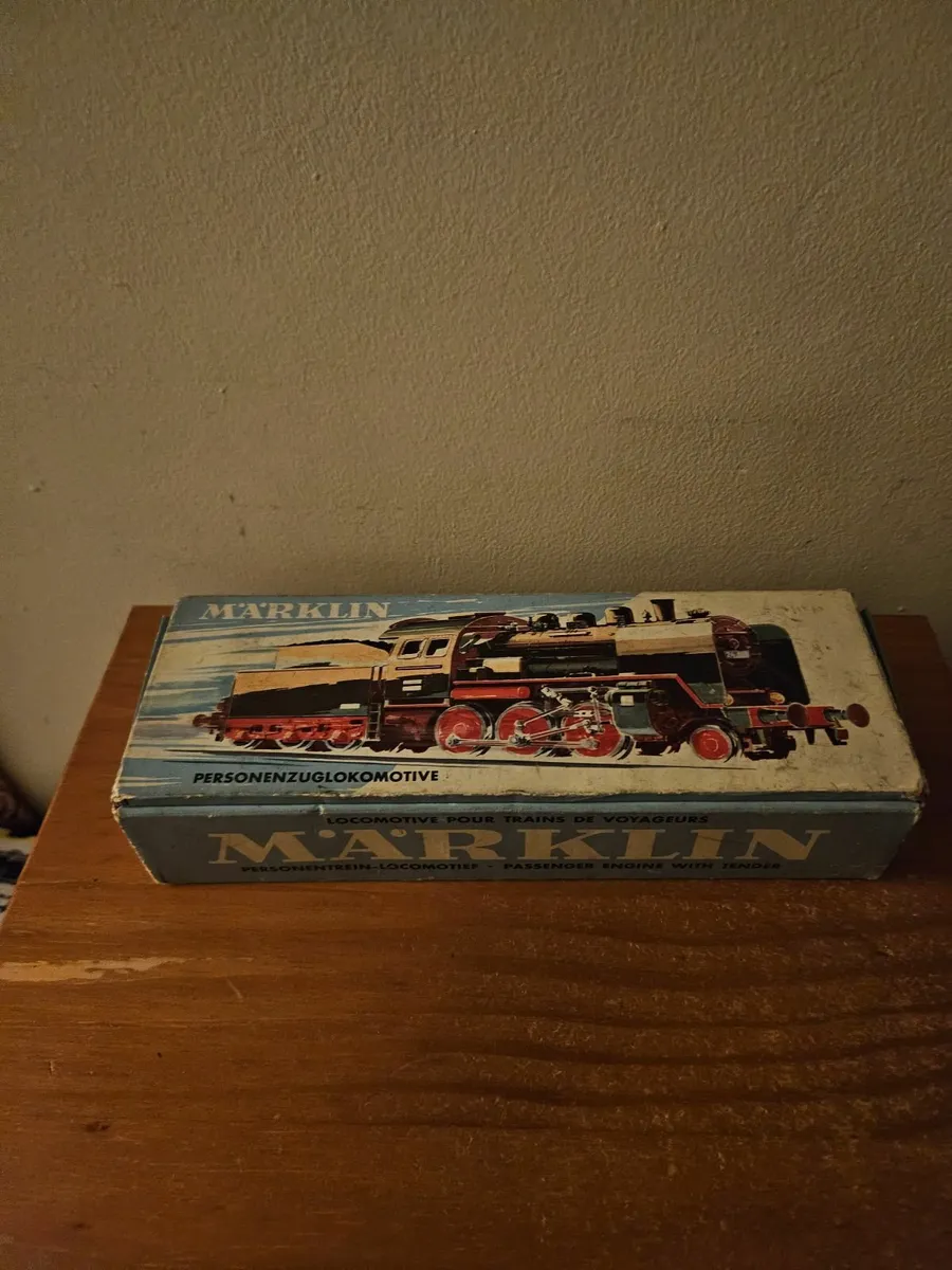 Vintage Marklin Steam Engine HO Scale - Image 1