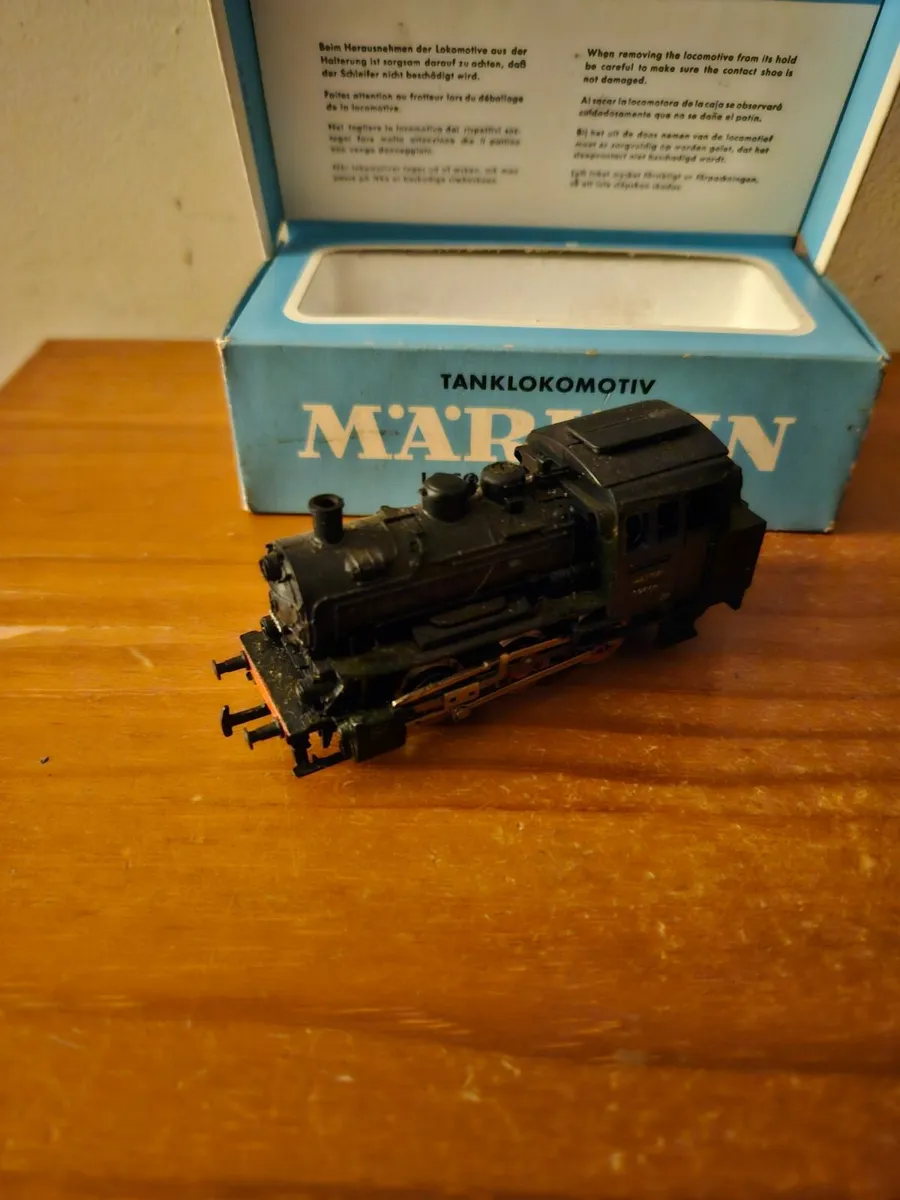 Vintage Marklin HO Scale Steam Engine - Image 3