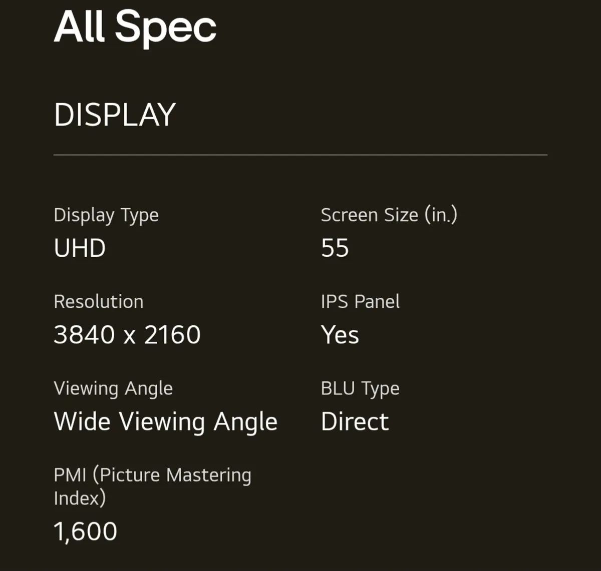 LG SMART TV 55 INCH - Image 3