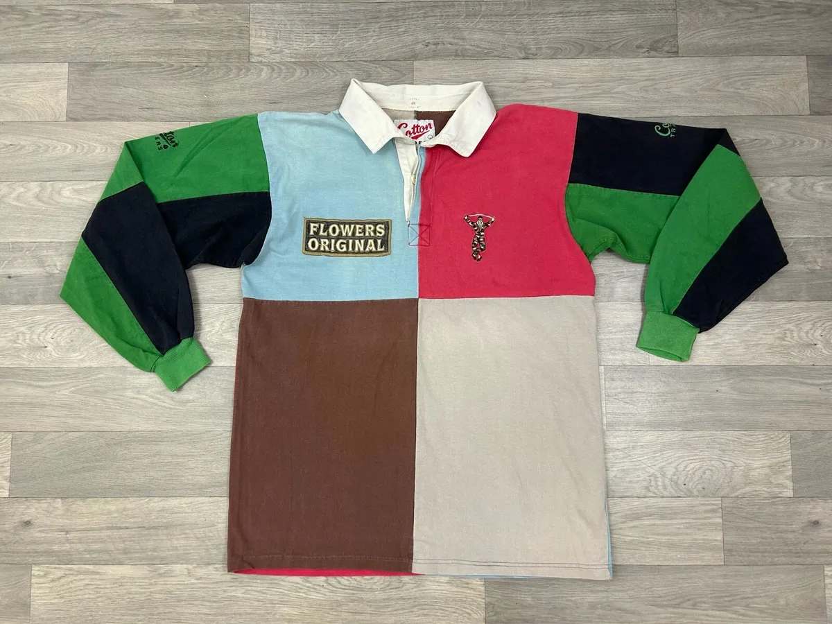 Vintage 1994 Cotton Traders Harlequins Rugby Shirt - Image 1