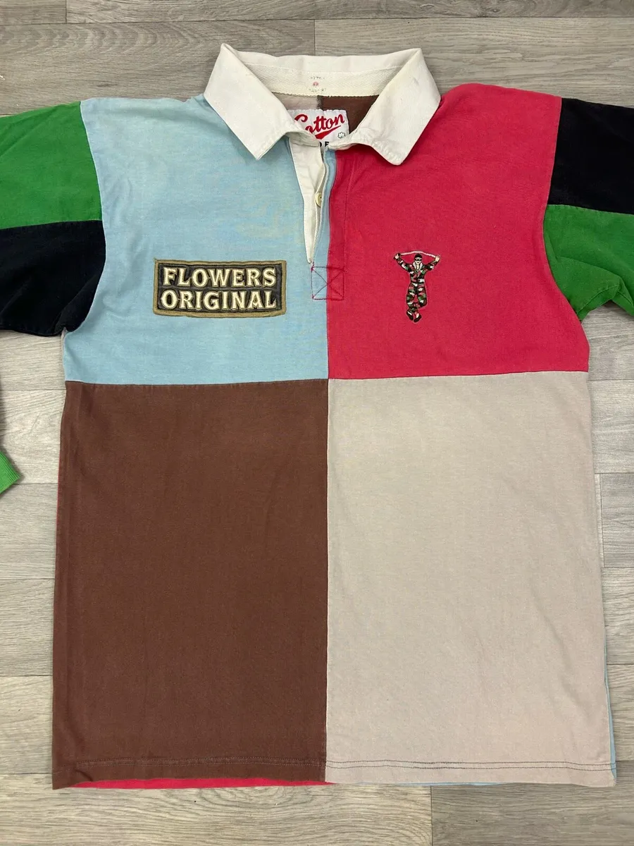 Vintage 1994 Cotton Traders Harlequins Rugby Shirt - Image 2