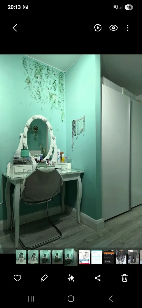 Dressing table and chair - Image 2