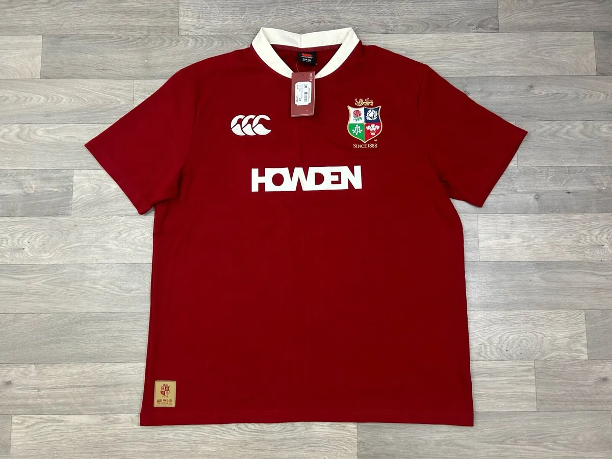 NEW British & Irish Lions 2025 Rugby Jersey XXL - Image 1