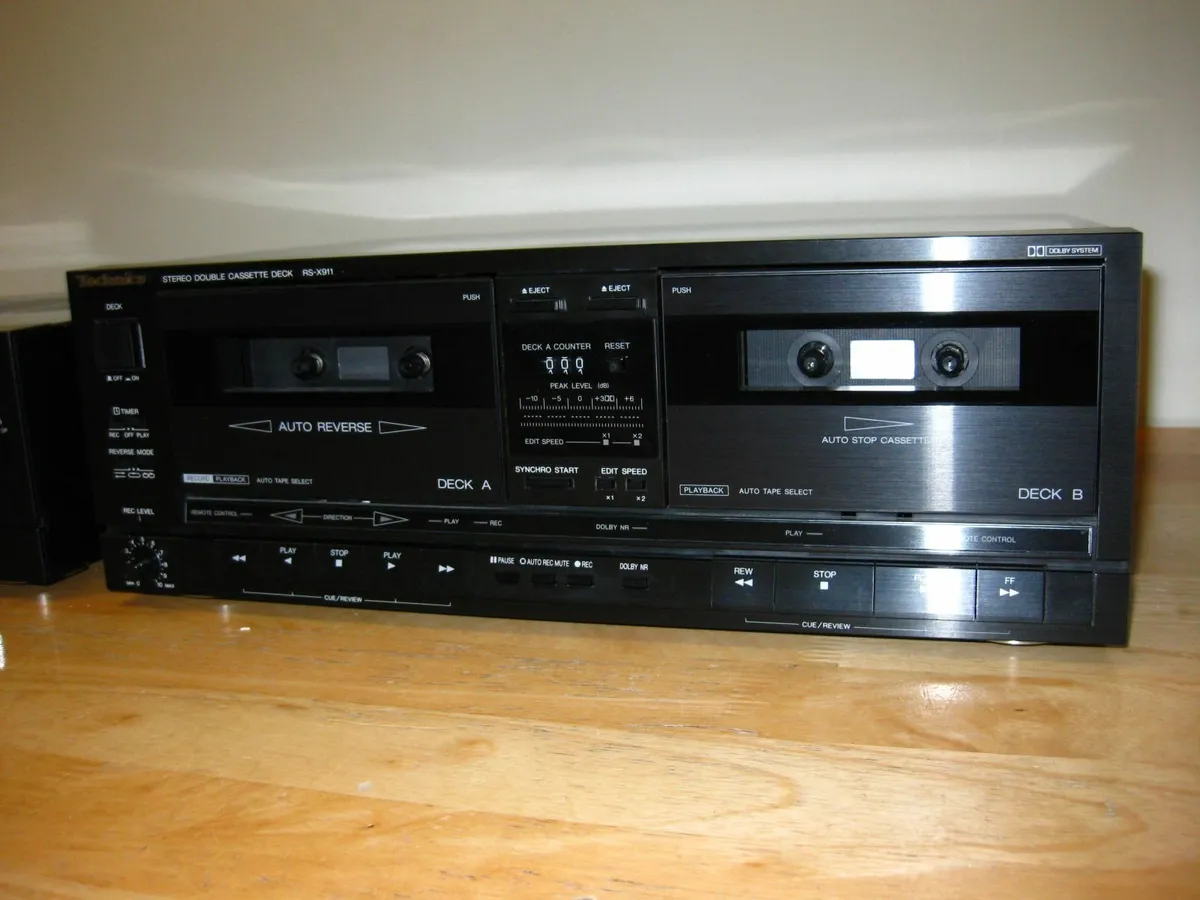 Technics SUX911 Amplifier & RSX911 Twin Tape Deck - Image 3