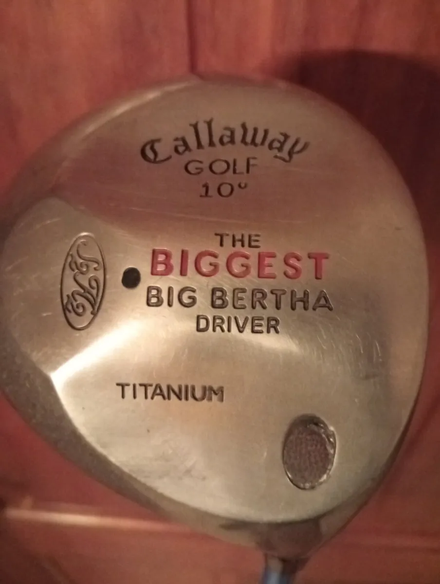 Callaway Biggest Big Bertha Driver 10 Deg Stiff - Image 1