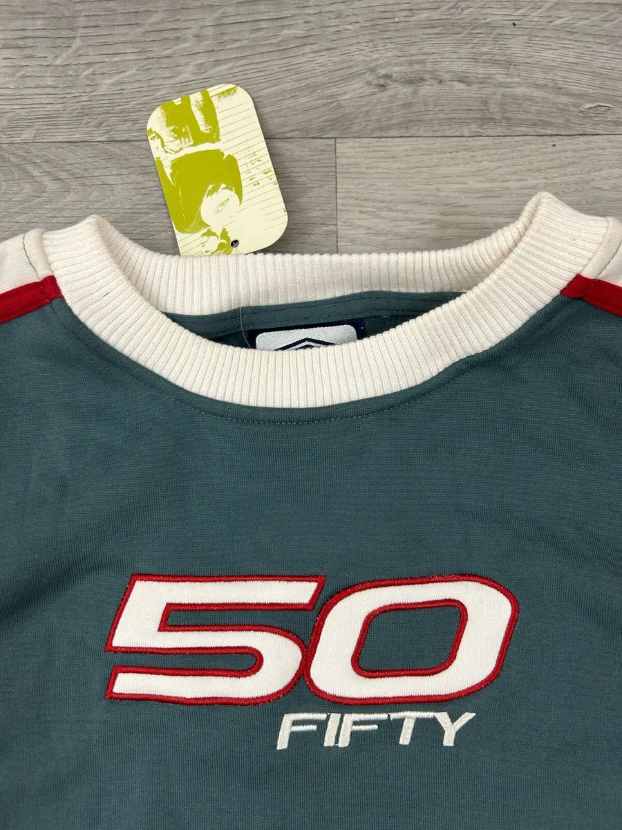 NEW Vintage Deadstock Umbro 50 Fifty Sweatshirt L - Image 3