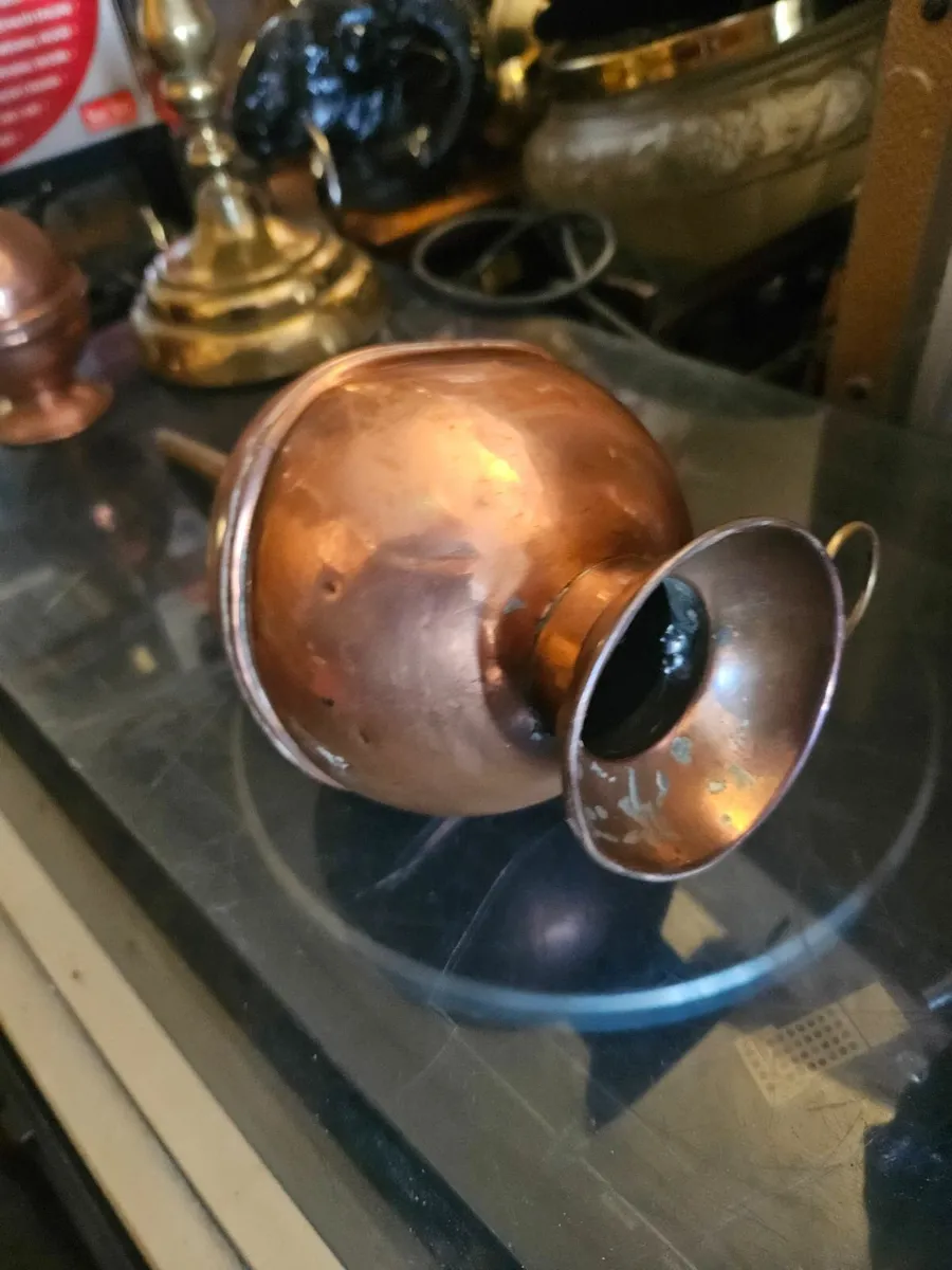 Vintage Copper Funnell Measure - Image 3