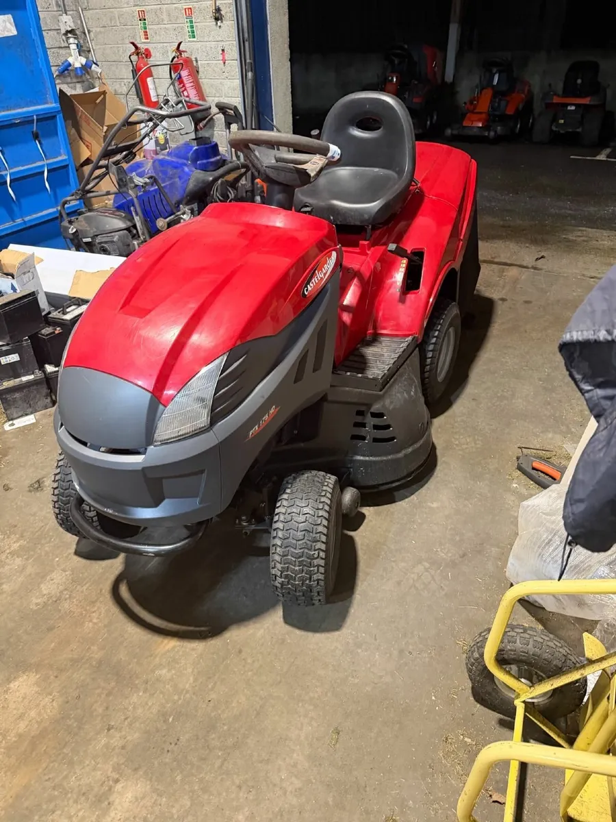 CASTLEGARDEN PTX175HD RIDE ON LAWNMOWER - Image 4