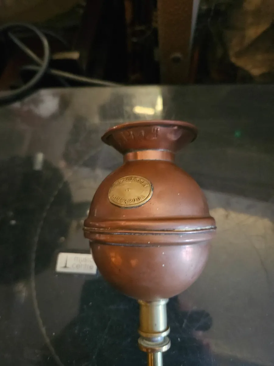Vintage Copper Funnel Measure - Image 3