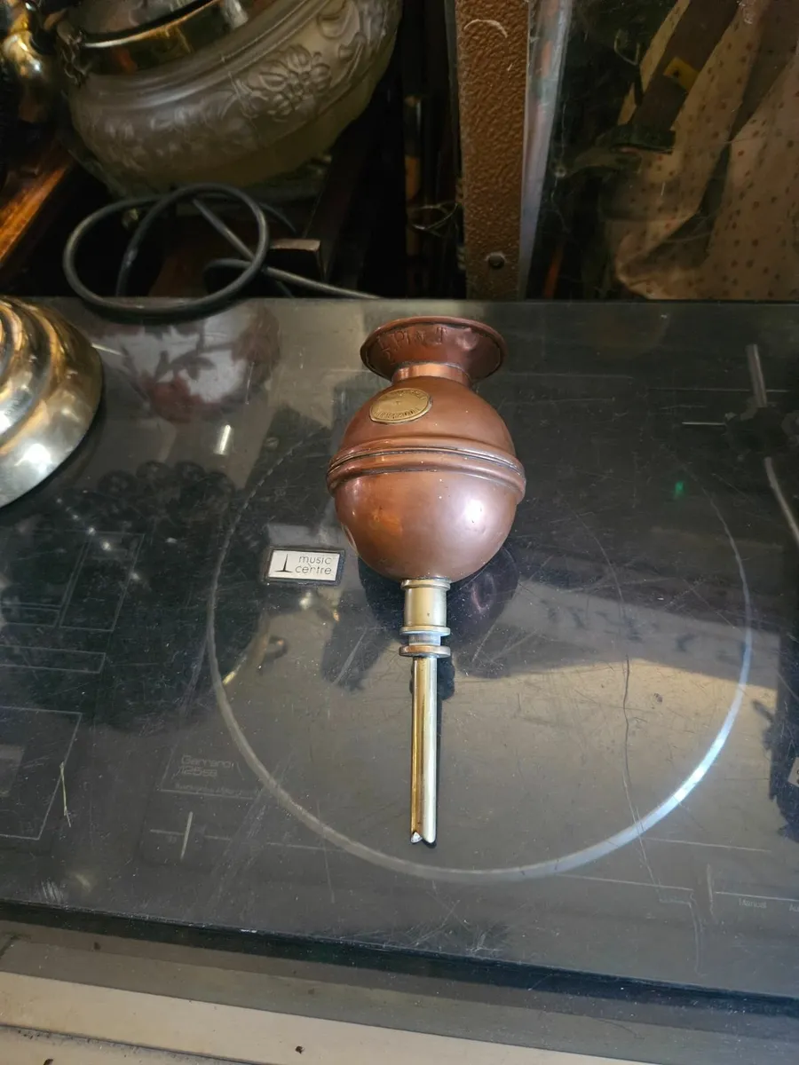 Vintage Copper Funnel Measure - Image 4