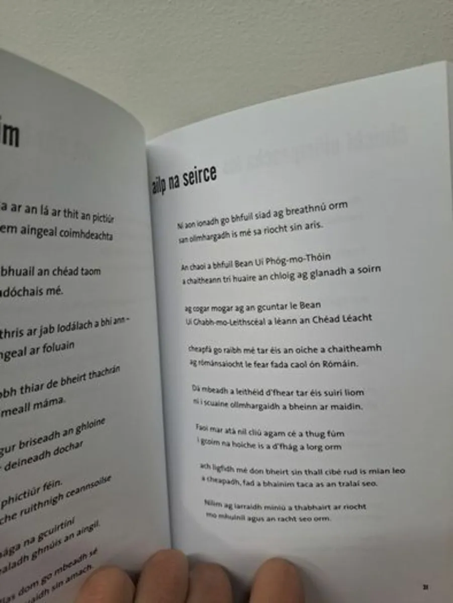 Irish poetry book 1st edition and signed - Image 4