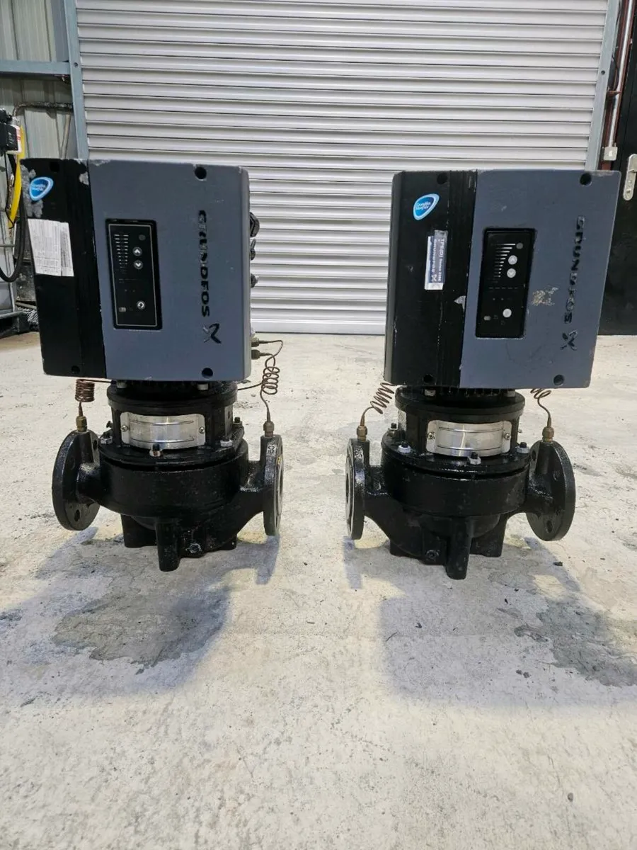 Grundfos tpe pumps & boiler - Image 1