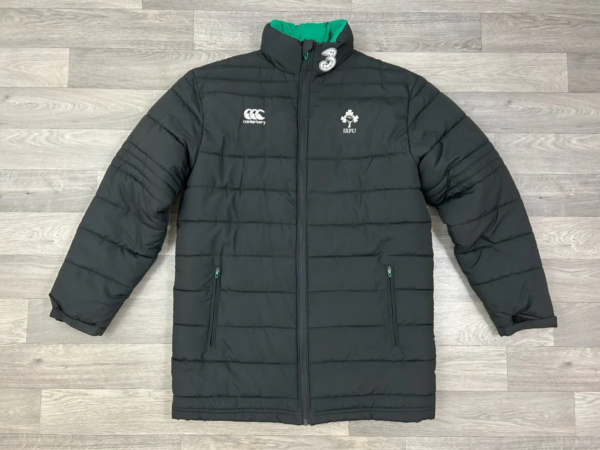Canterbury Ireland Rugby Padded Winter Jacket M - Image 1