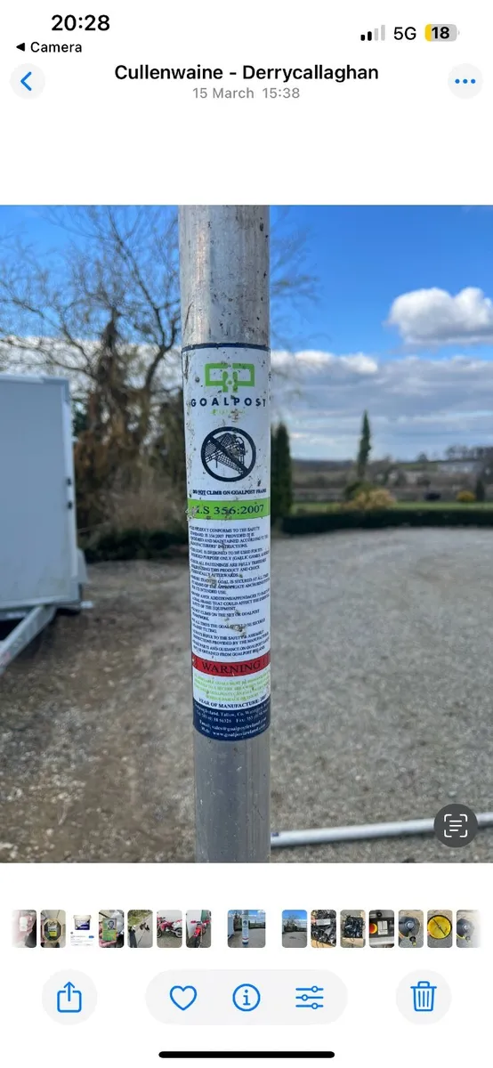 Gaa goal post - Image 2