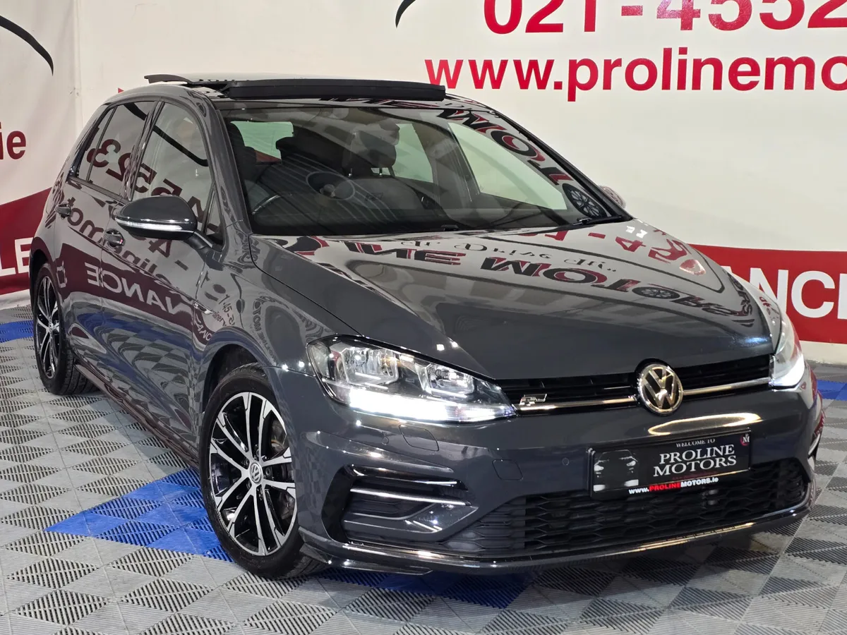 VW GOLF 2.0 TDI 150BHP R-LINE TECH PANORAMIC ROOF - Image 2
