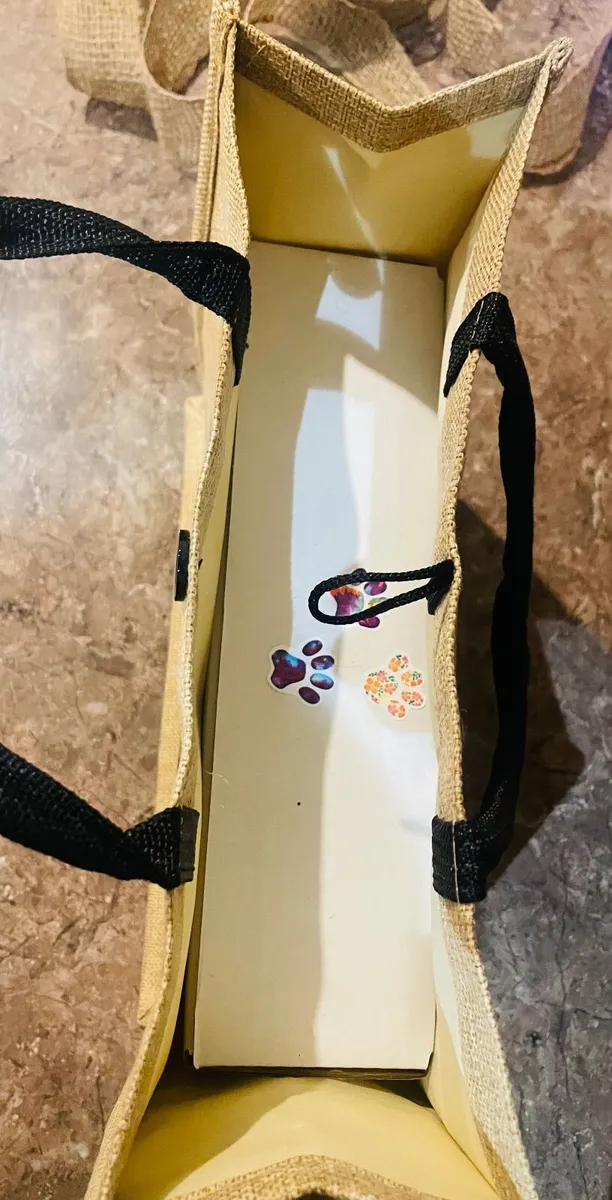 Pretty in Pink Doggie Tote Bag & Toys - Image 4