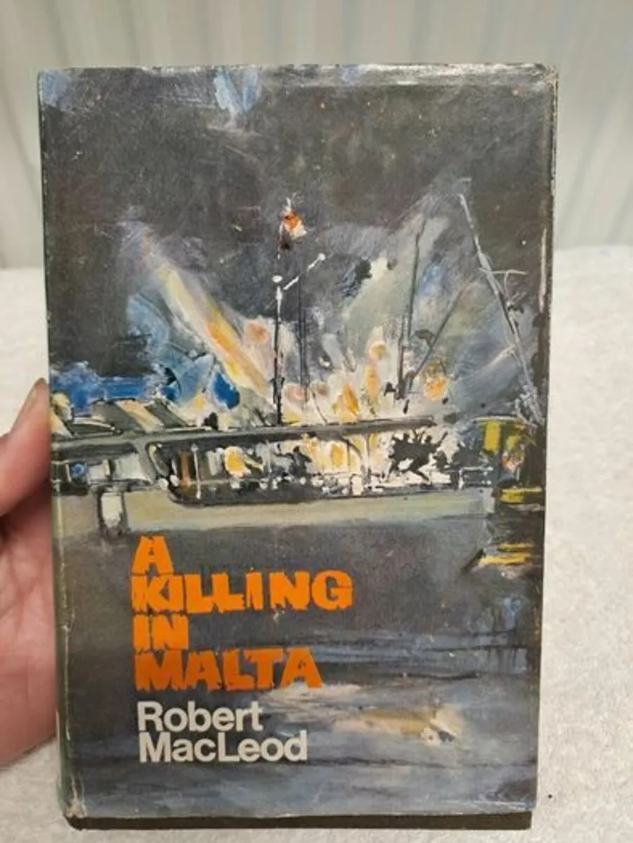 Vintage book 1972 A Killing in Malta - Image 1