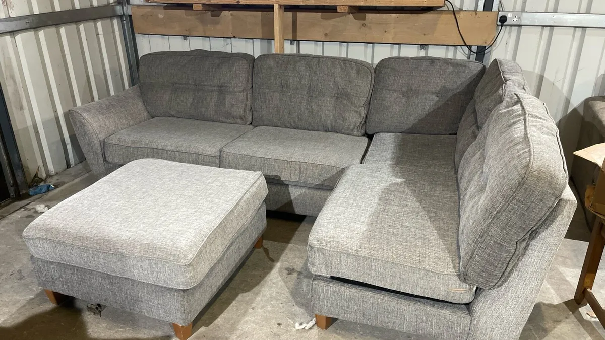 Corner sofa + Ottoman - Image 2