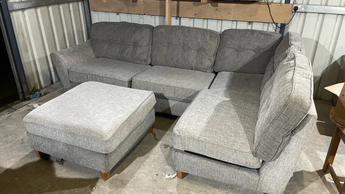 Corner sofa + Ottoman - Image 3
