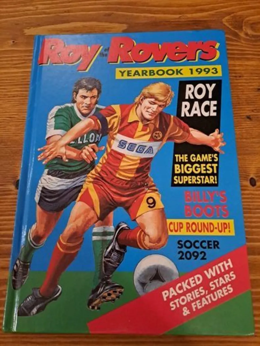 1993 Roy of the Rovers soccer comic yearbook - Image 1