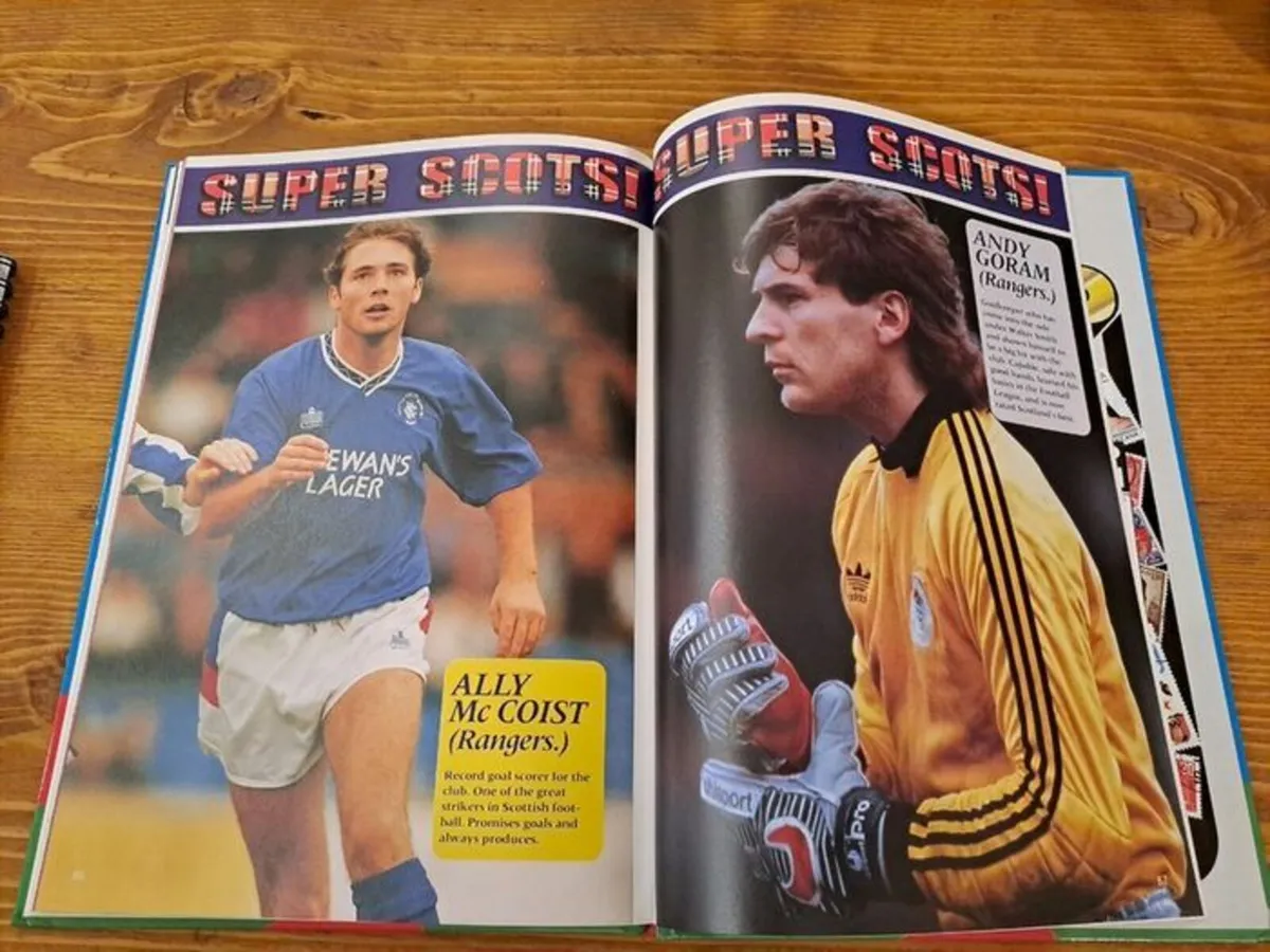 1993 Roy of the Rovers soccer comic yearbook - Image 4
